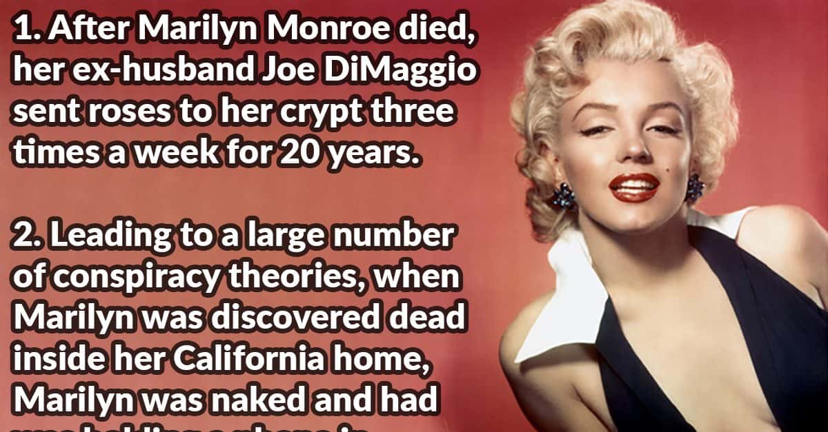 42 Classic Facts About Marilyn Monroe 0570