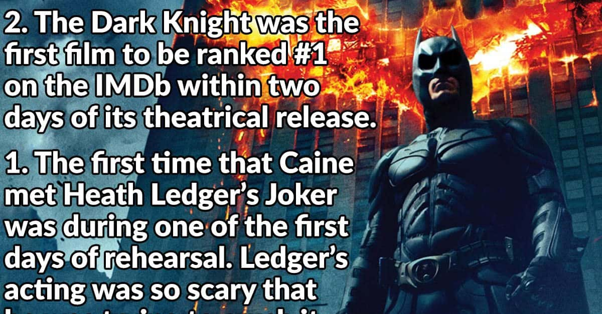 Dark Facts About The Batman Films - Factinate