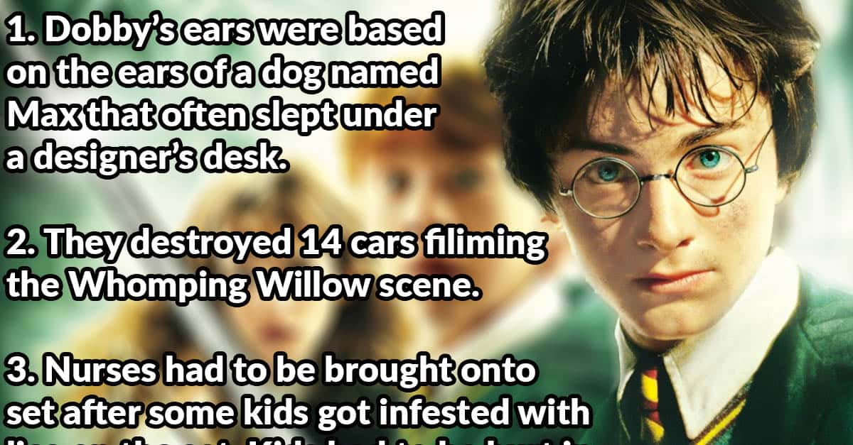 Petrifying Facts About Harry Potter And The Chamber Of Secrets - Factinate