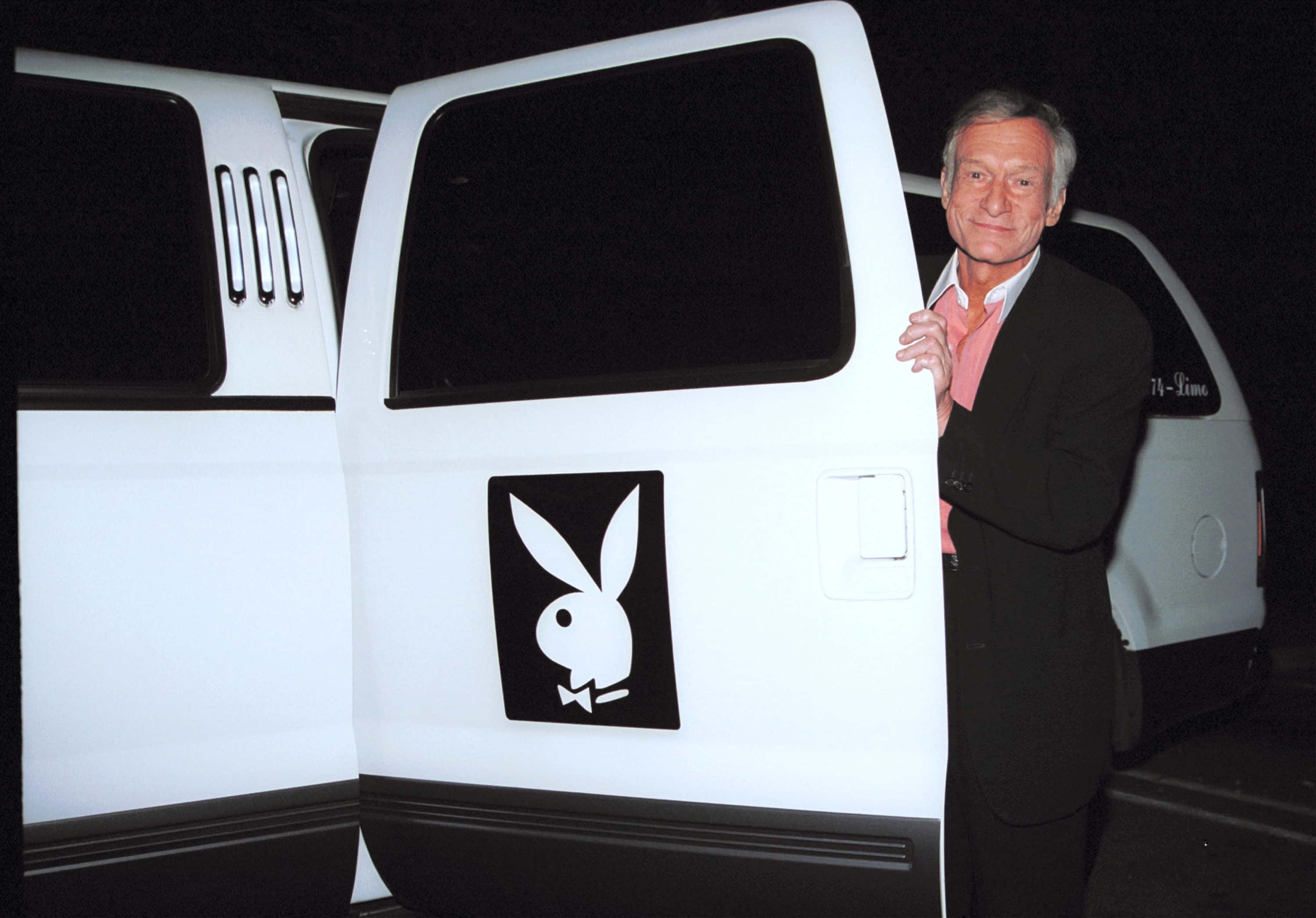 Permanent Vinyl Decal Sticker - Playboy Bunny classic Hugh Hefner