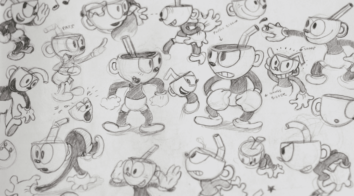 Hand-Drawn Facts About Cuphead - Factinate