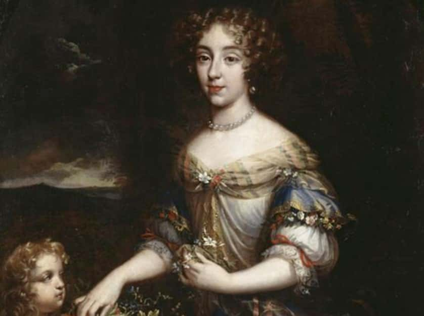 Louise, Duchesse de la Valliere, mistress of King Louis XIV, 1670