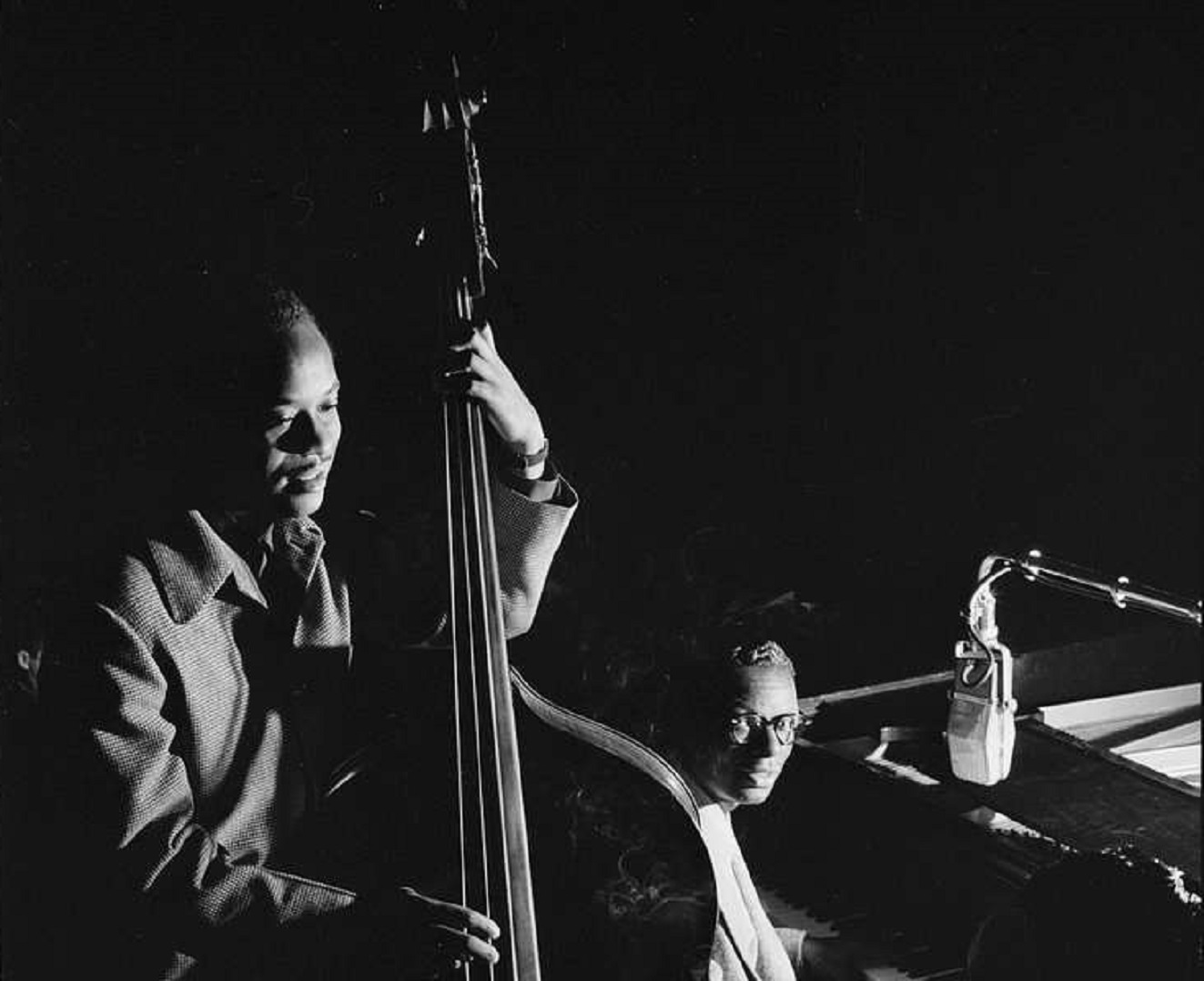 Portrait of Wesley Prince, Nat King Cole, and Freddie Moore, New York, N.Y., ca. July 1946