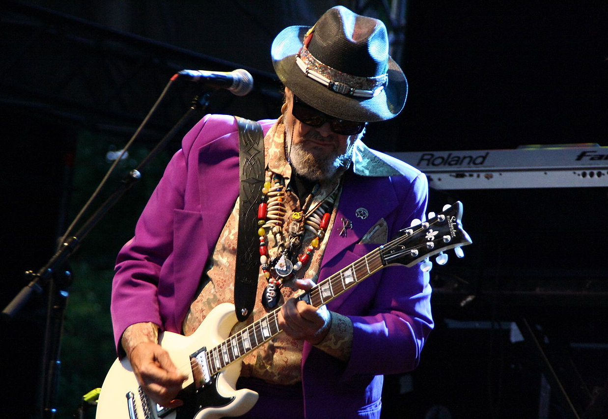 Dr. John playing at TFF Rudolstadt