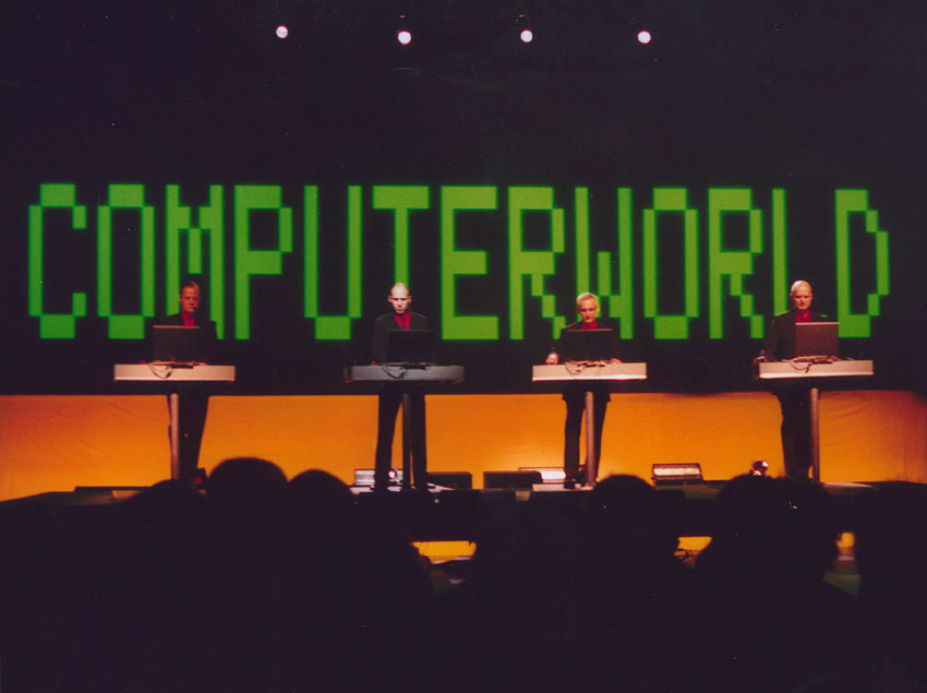 German electronic music group Kraftwerk In Stockholm