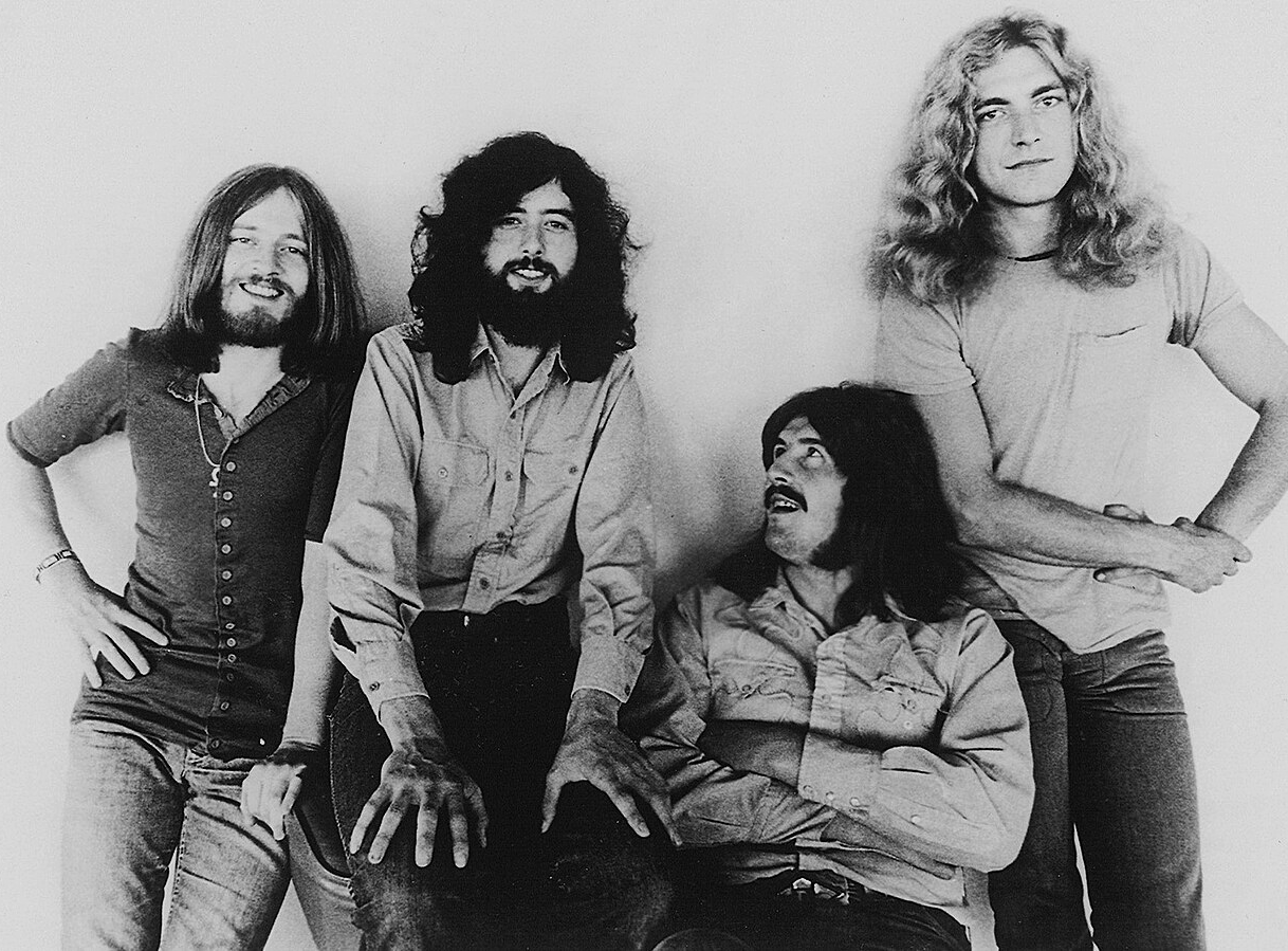 Promotional Image of the band Led Zeppelin in 1971