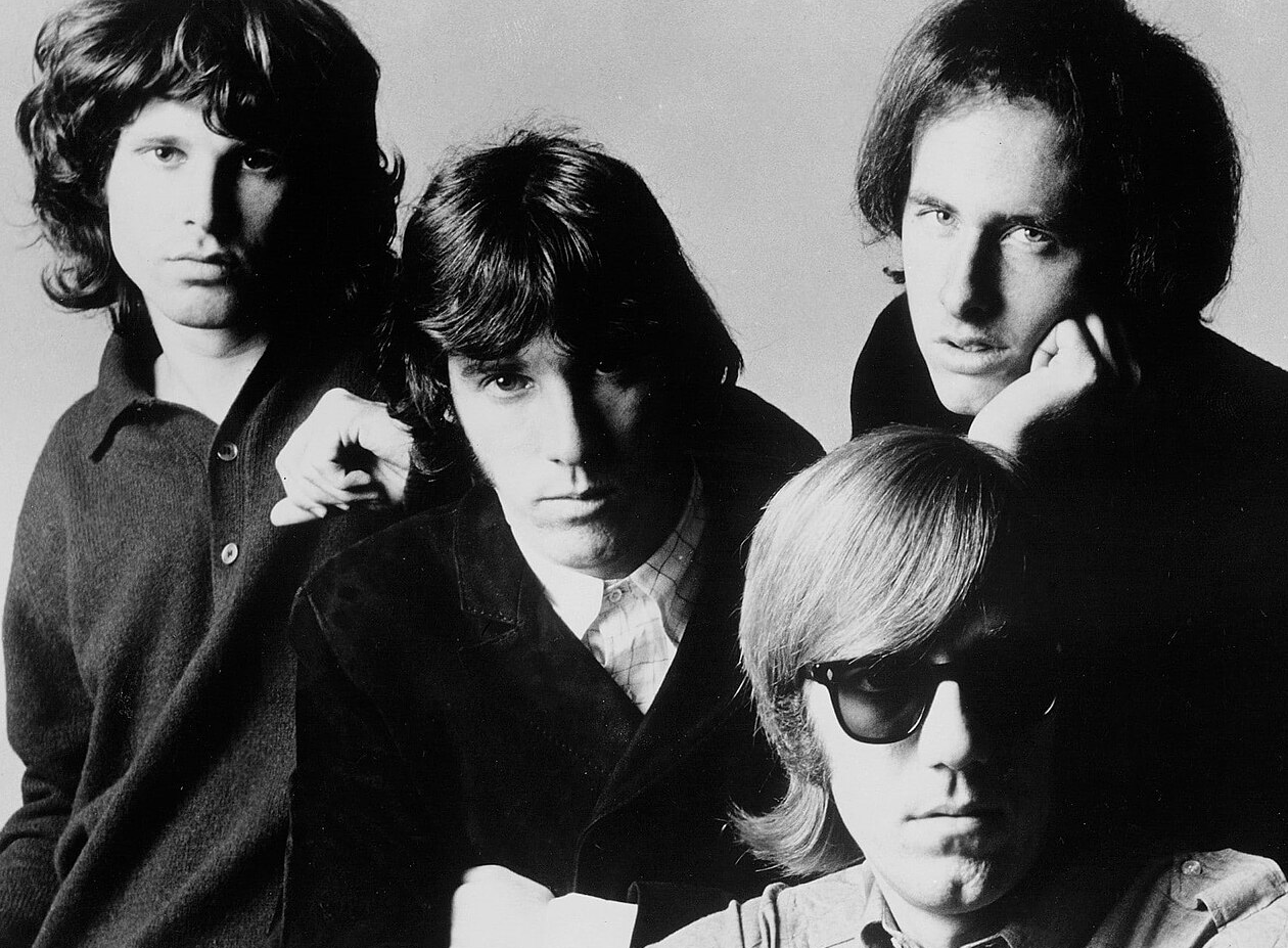 Photo of the rock group The Doors in 1967