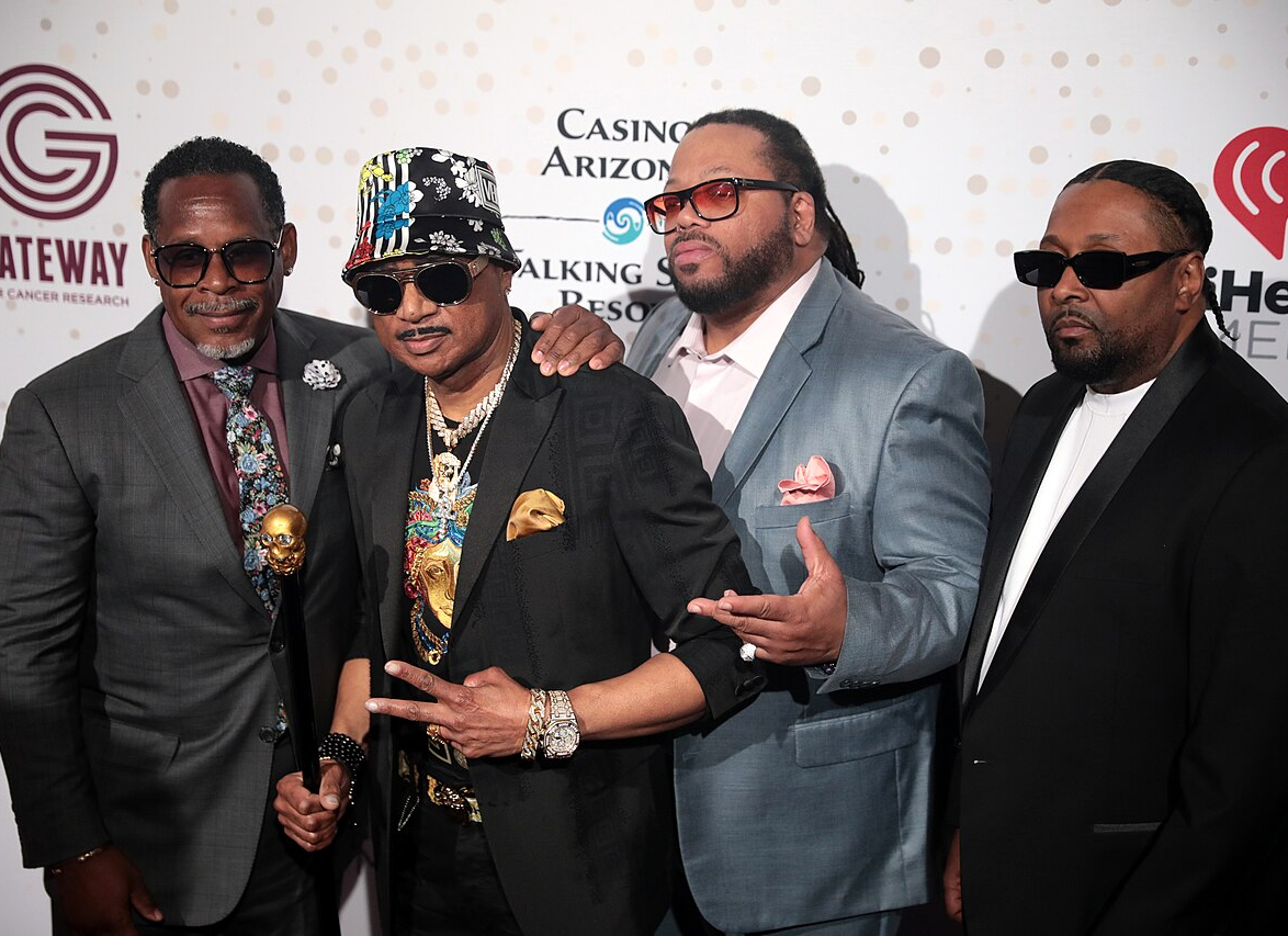 The Sugarhill Gang attending the red carpet in 2023