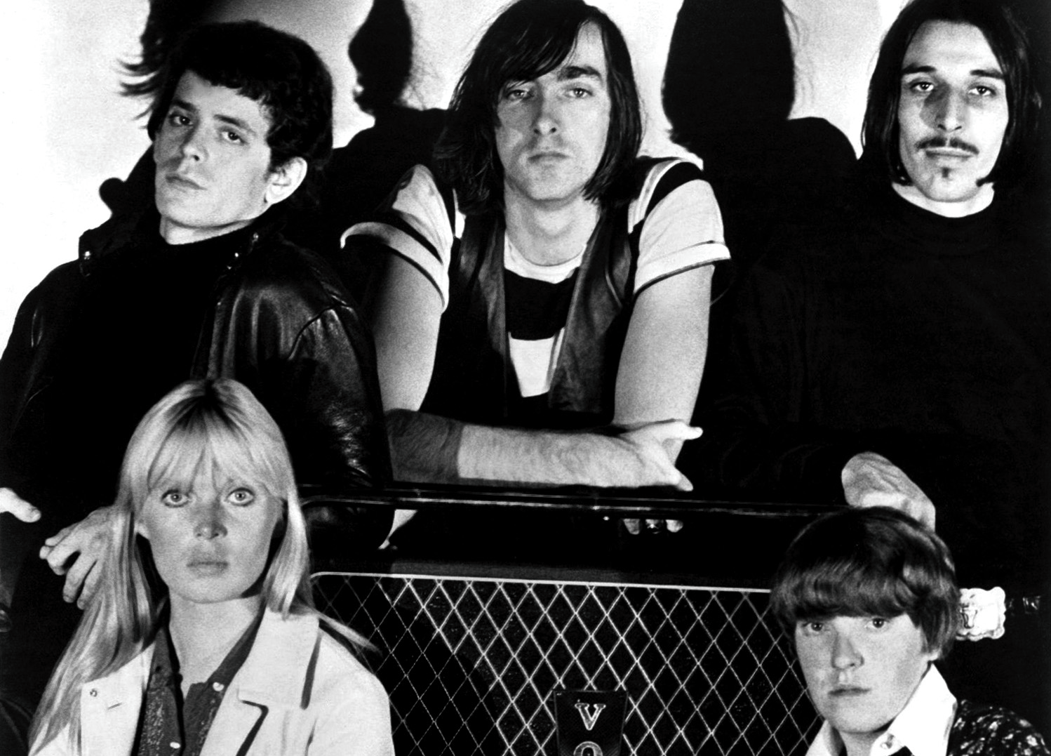 A publicity photo of the American rock band The Velvet Underground