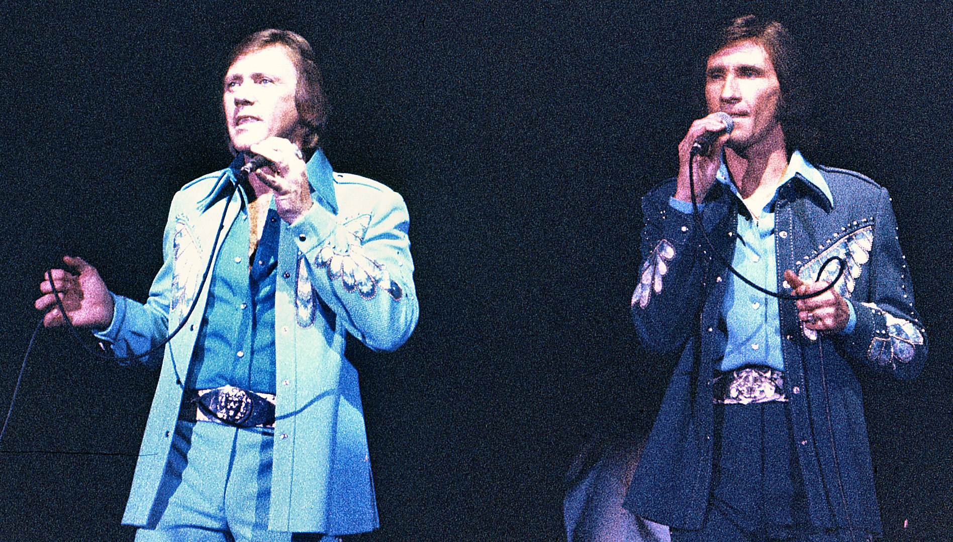 The Righteous Brothers in blue