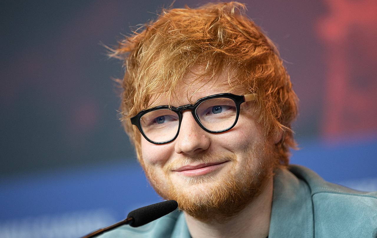 Singer-songwriter Ed Sheeran