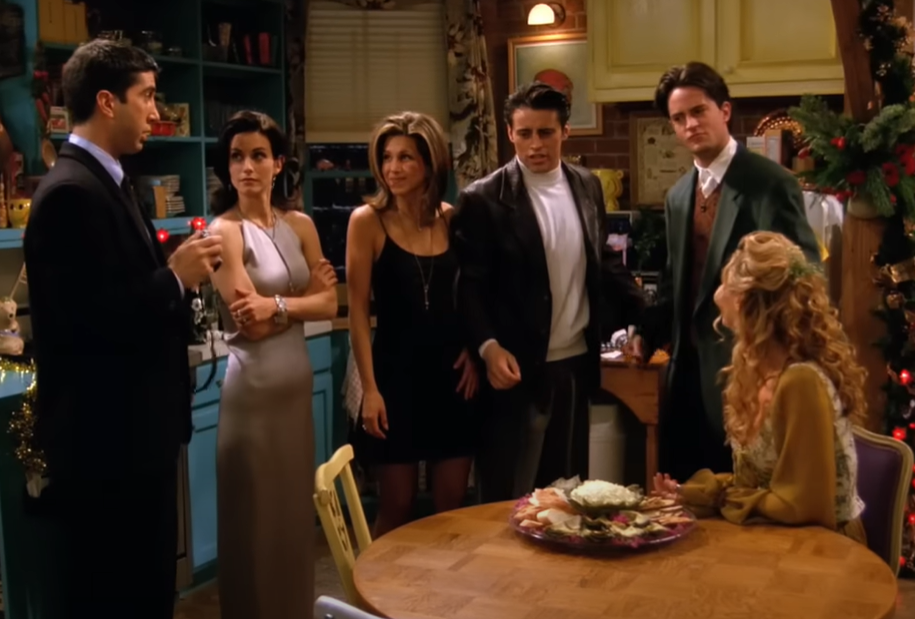 A screenshot of the TV show Friends