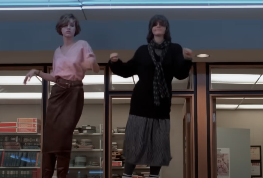 A screenshot of the movie The Breakfast Club