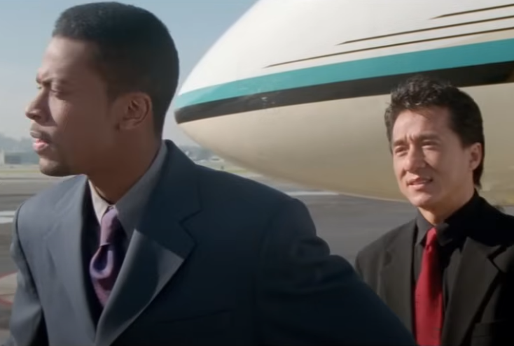 A screenshot of the movie Rush Hour