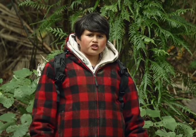 A screenshot of the movie Hunt for the Wilderpeople