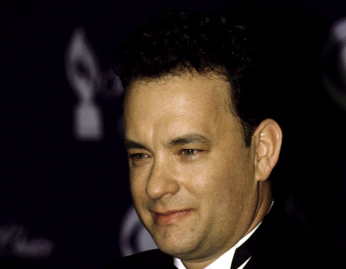 Tom Hanks with his People's Choice Award