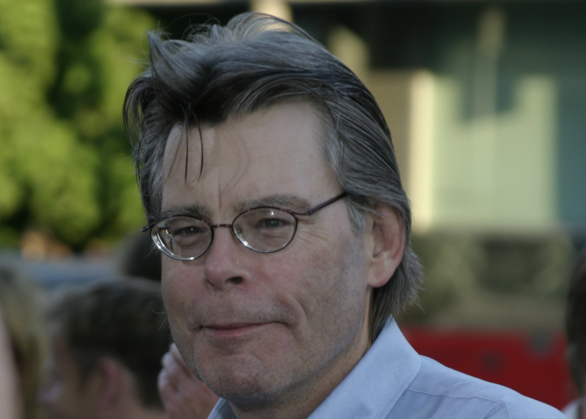 Stephen King at the Los Angeles premiere of 