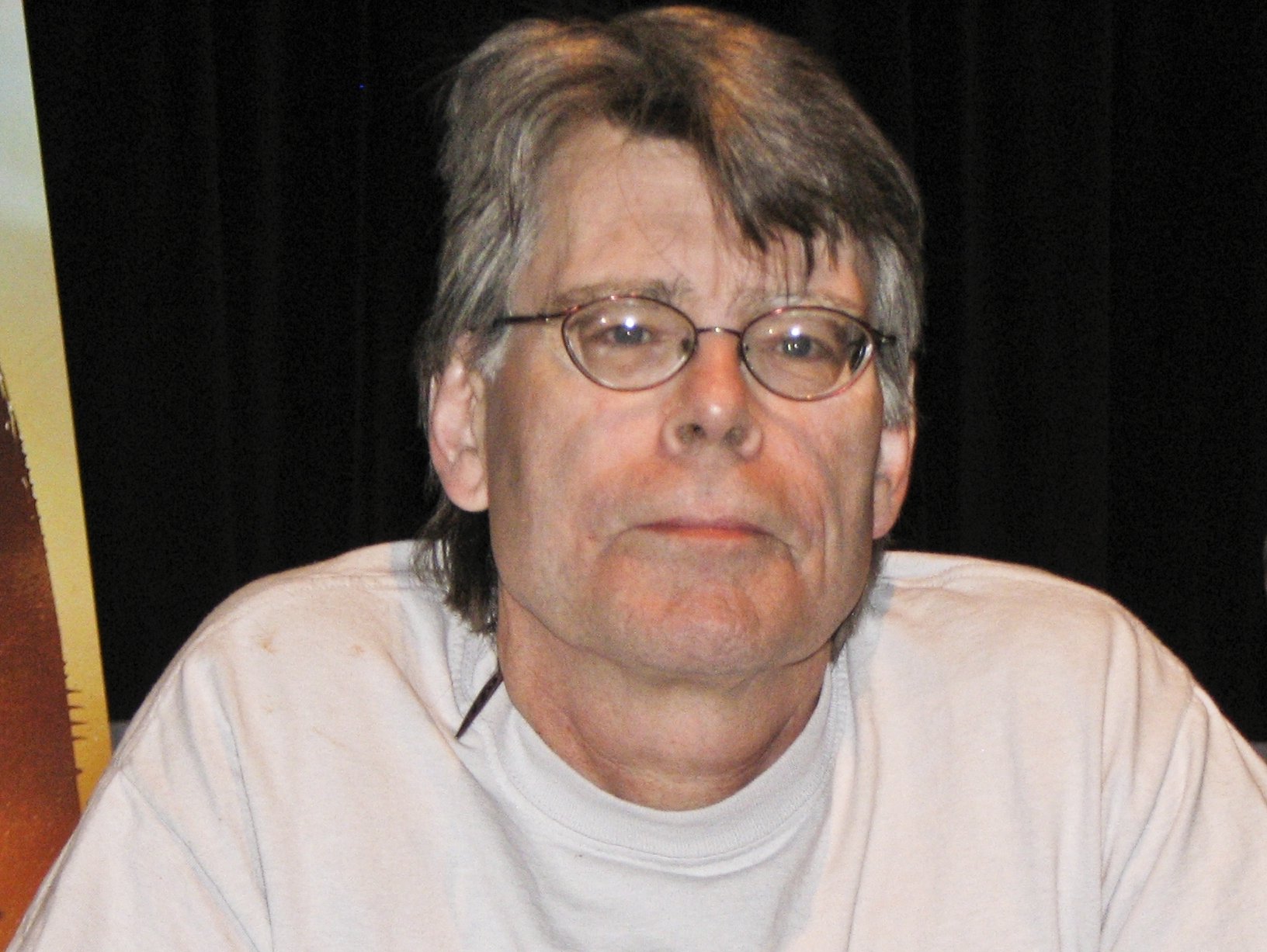 Portrait Photo of the American author Stephen King