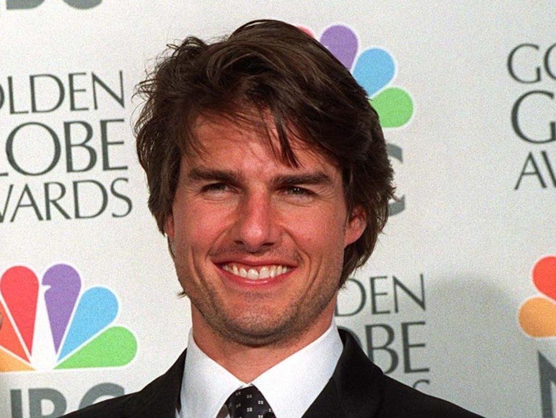 Actor Tom Cruis at the Golden Globe Awards