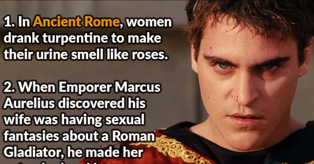 14 Bizarre Facts About Ancient Rome You Probably Didn 5882