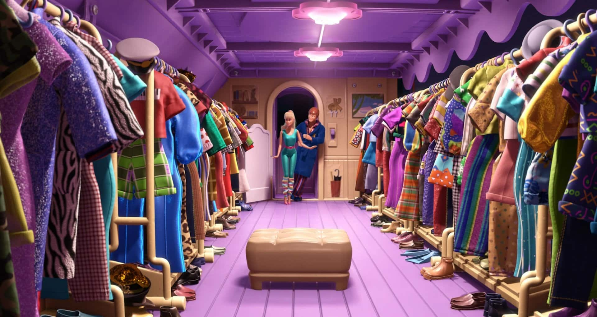 toy story 3 barbie rips ken's clothes