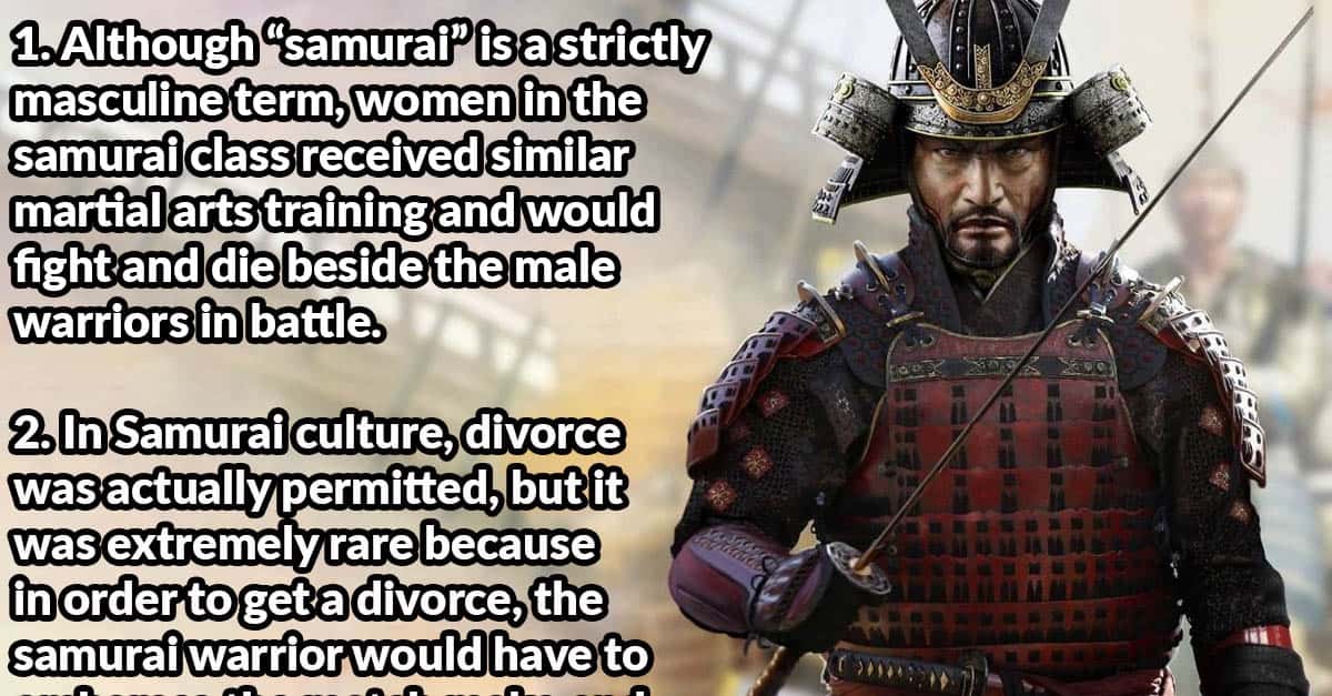 30 Interesting Facts About Samurai Page 2 Of 6
