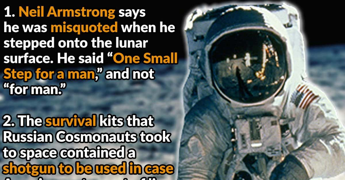 45 Out of this World Facts About Astronauts