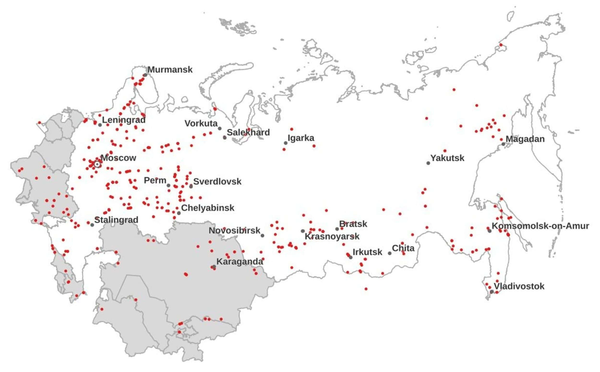 Gulag pw карта