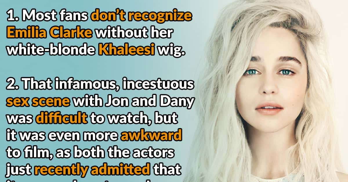 Emilia Clarke Facts