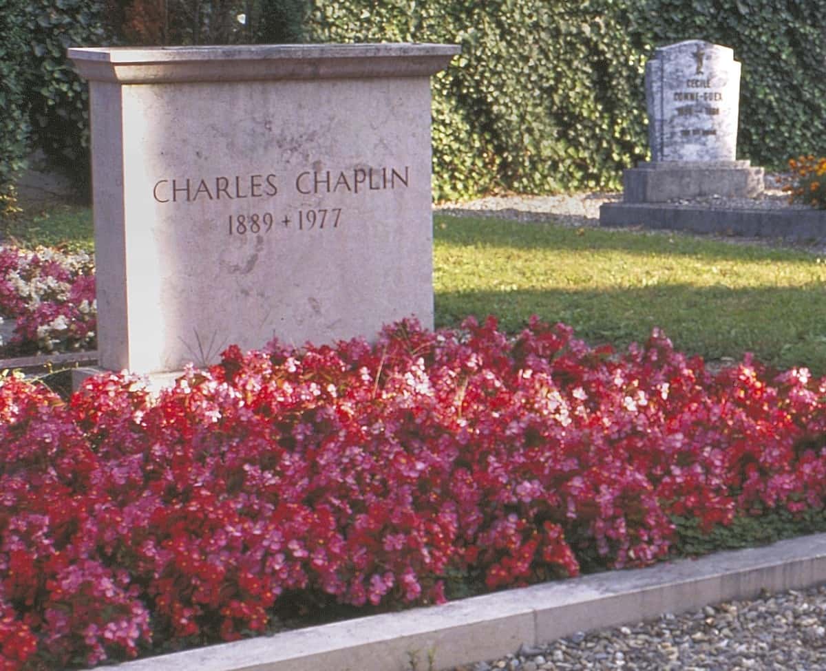 Чарли Чаплин могила