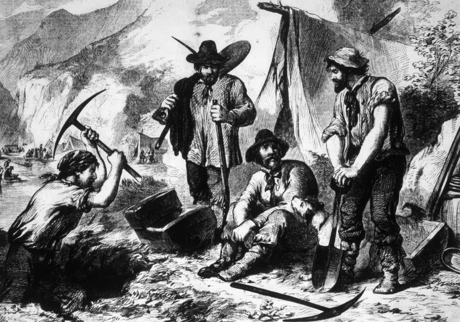 california gold rush facts