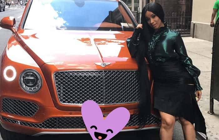 Lamborghini truck cardi b