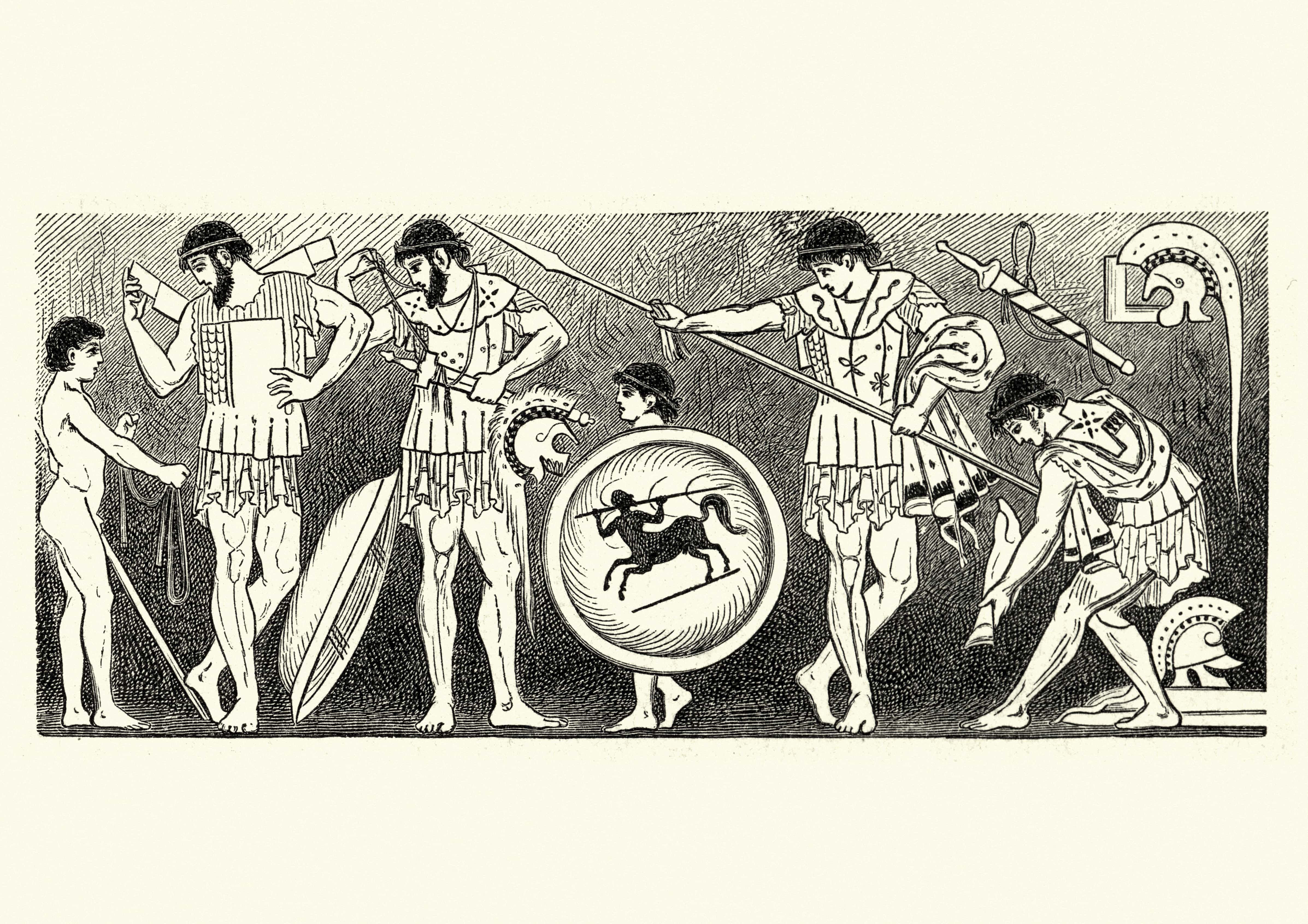 Спартанское воспитание в древней Греции