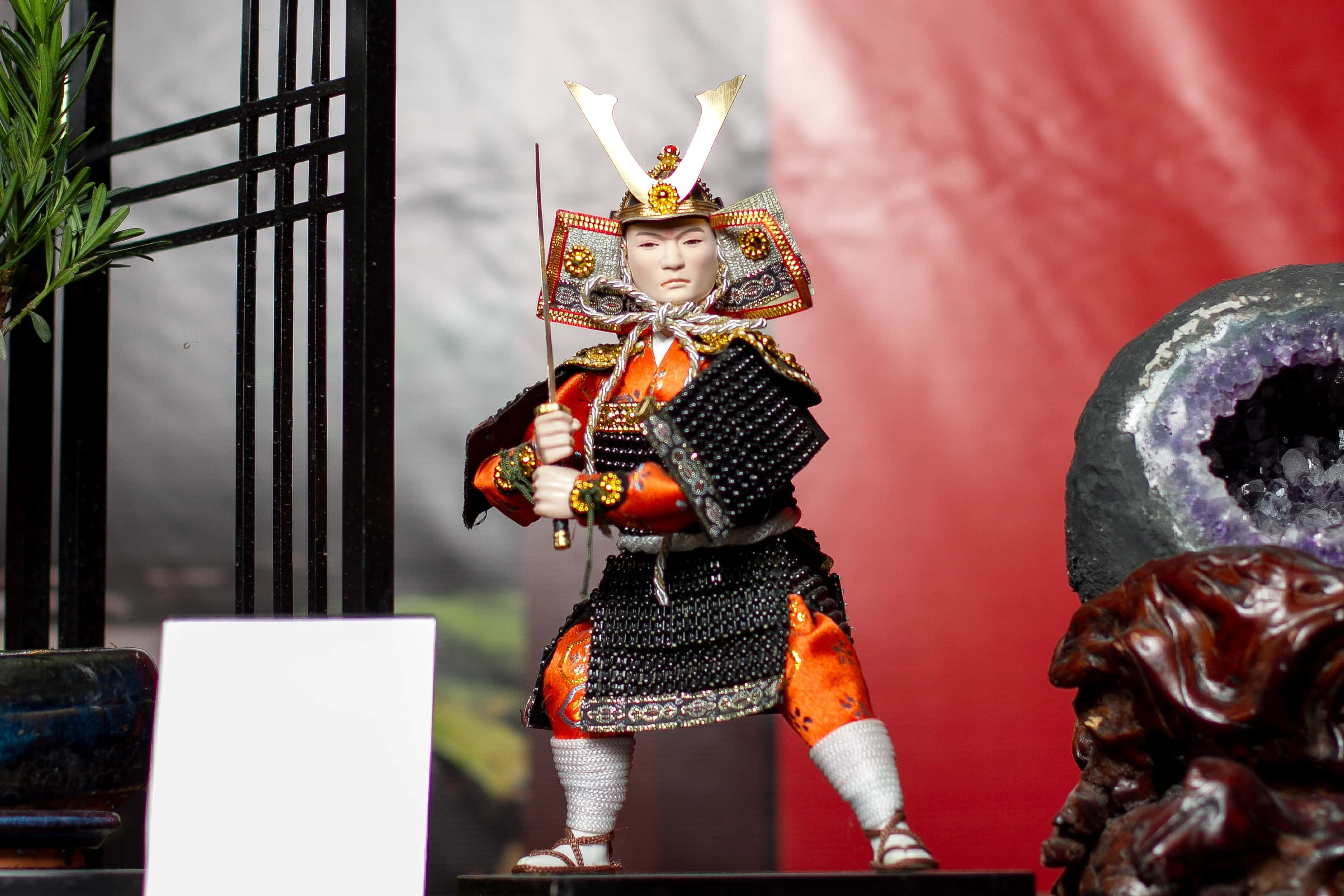 samurai warrior action figure