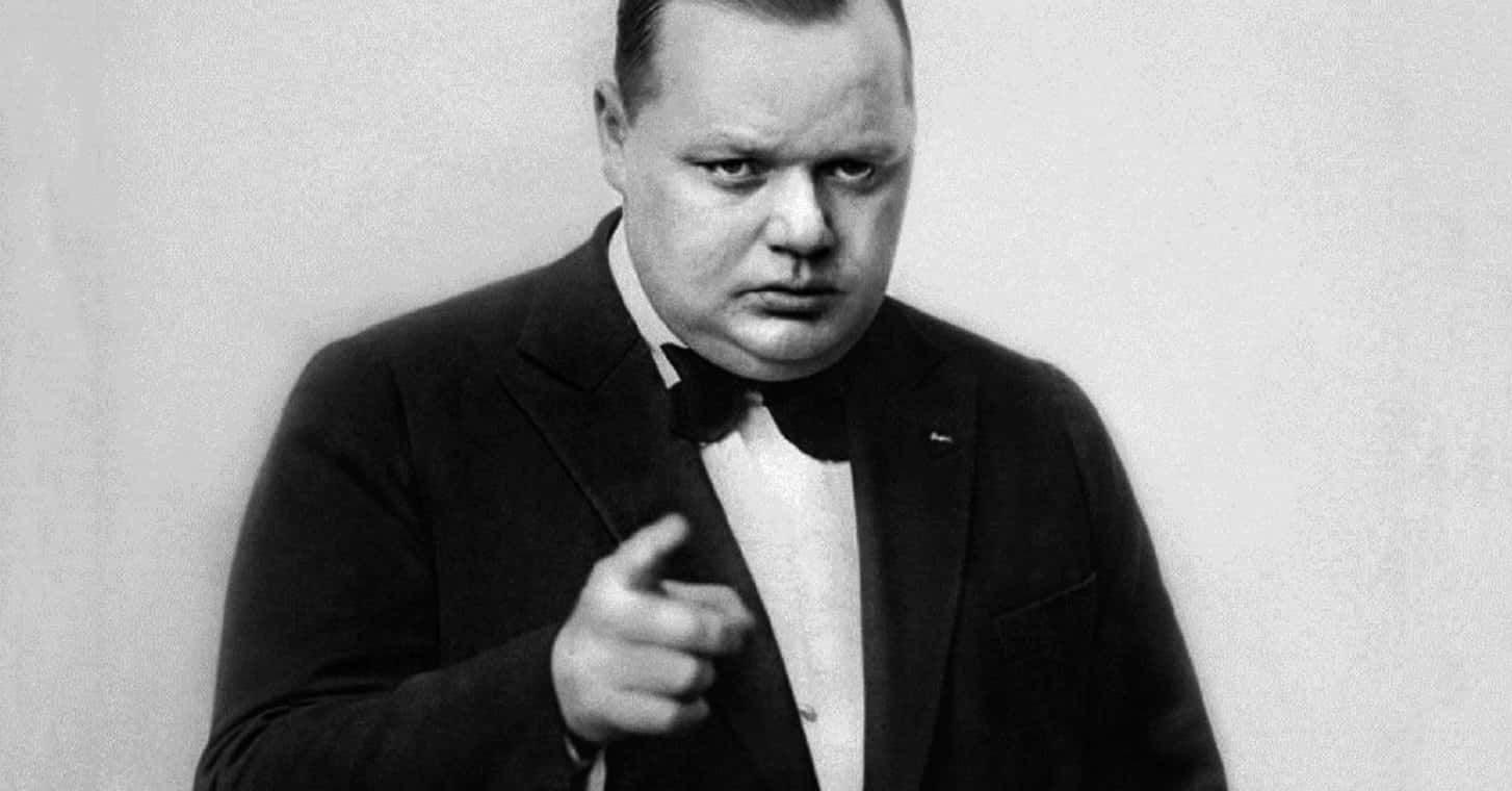 Tragic Facts About Fatty Arbuckle, The Star Who Lost It All